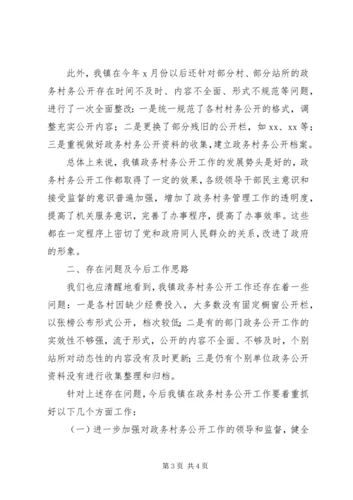 乡镇政务公开工作总结.docx