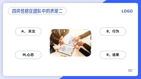 蓝色简约4d领导力PPT模板宣传PPT动态PPT