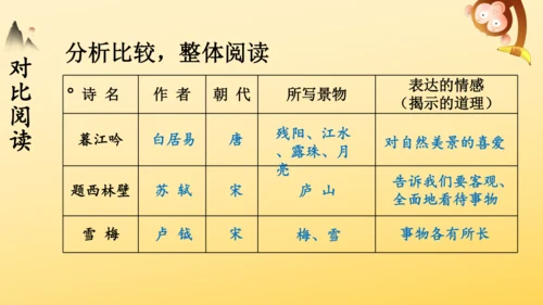 统编版语文2024-2025学年四年级上册9 古诗三首   课件