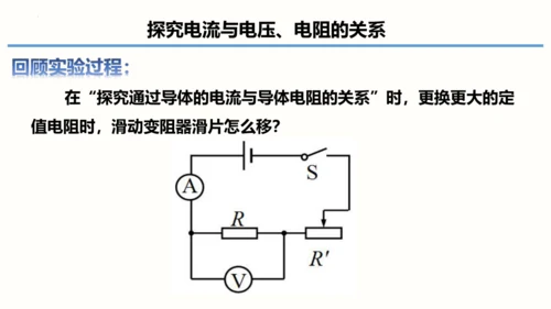 2023-2024学年九年级物理全一册同步精品课堂（人教版）17.1电流与电压和电阻的关系（课件）1