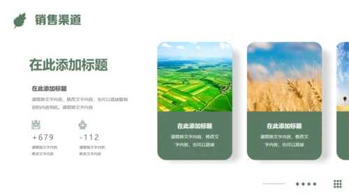 农业项目商业计划书通用PPT模板