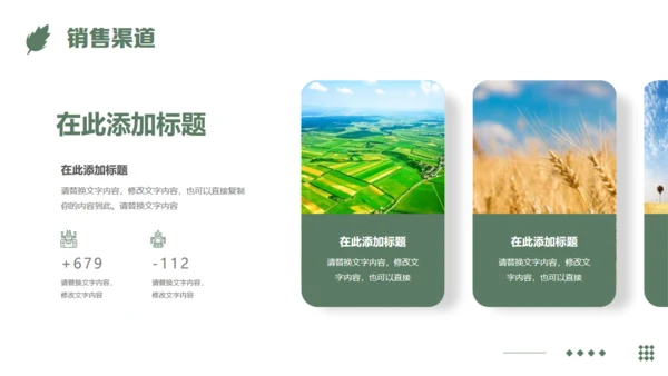 农业项目商业计划书通用PPT模板
