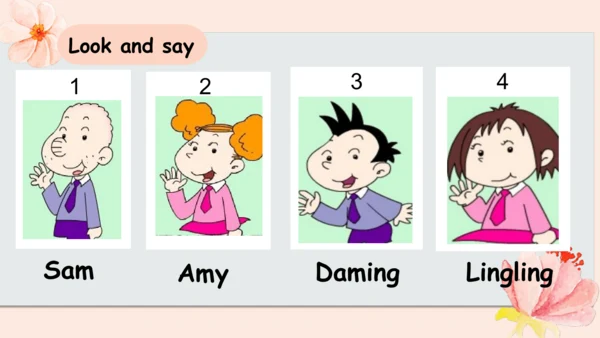 Module 1 Unit 1 I'm Sam 课件(共30张PPT)