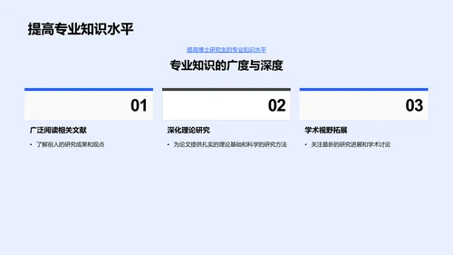 博士论文指导实务PPT模板