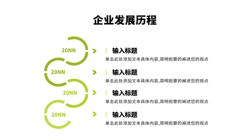 企业大事件运营规划工作安排时间轴PPT模板