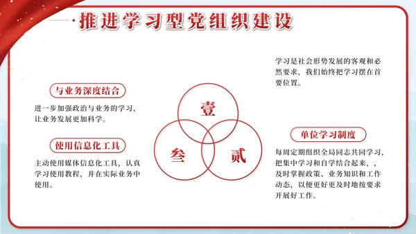 红色中国风党建述职述廉PPT模板