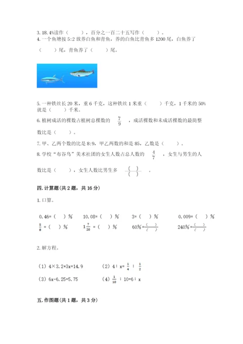 沪教版数学六年级下册期末检测试题精品【易错题】.docx