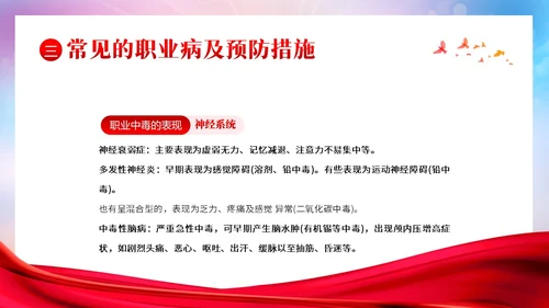 职业病防治法宣传周职业病预防知识培训PPT课件