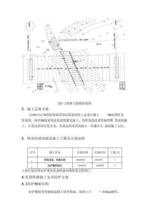 防护棚架专项施工方案