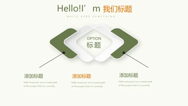 创意吉他动态PPT