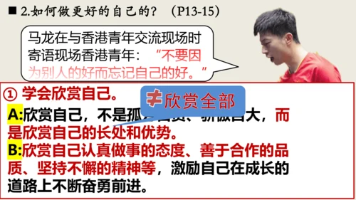 2.2 做更好的自己 课件(共21张PPT)