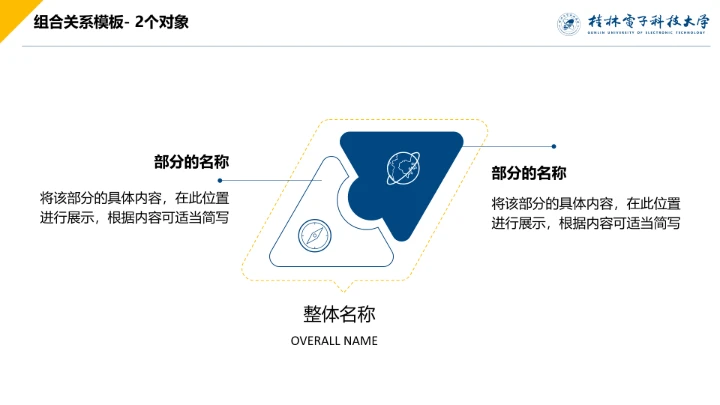 浅色简约风桂林电子科技大学专属课题学术汇报毕业答辩通用PPT模板