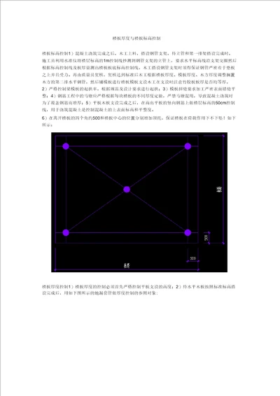 楼板厚度与层高控制方法