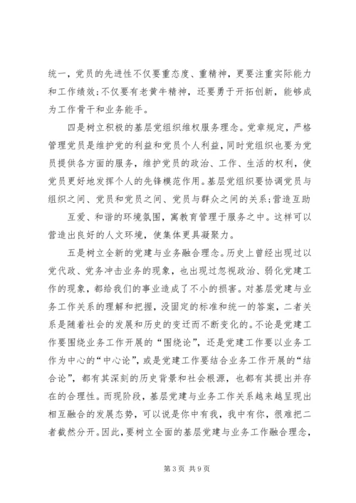 对基层党建工作的几点建议(精) (4).docx
