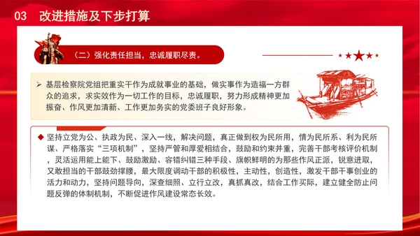 2024年检察院从严治党工作报告汇报PPT课件