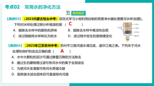 第四单元 自然界的水【考点串讲课件】(共45张PPT)-2023-2024学年九年级化学上学期期末考