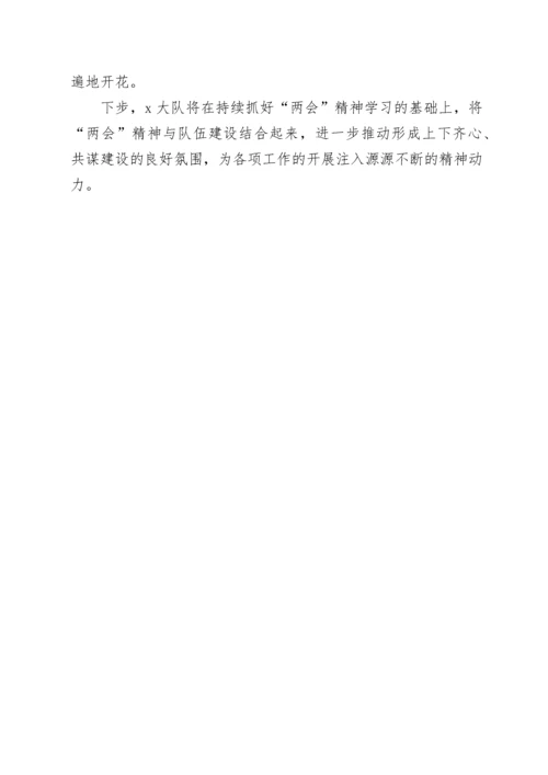 学习两会精神简报.docx