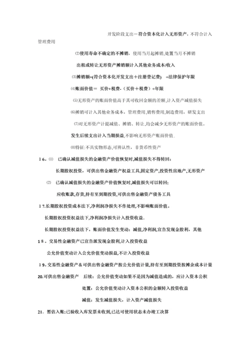 初级会计实务-自己整理全套笔记考试重点.docx