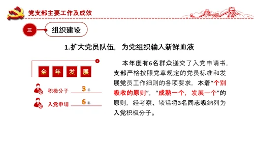 党委党支部书记述职报告工作总结全面从严治党党建经验PPT