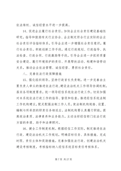 依法行政建设工作要点5篇.docx