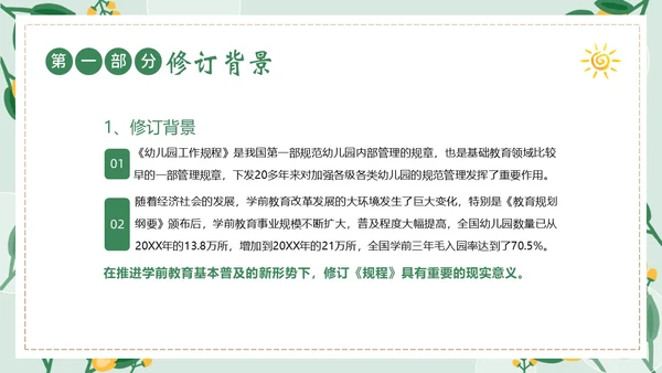 幼儿园工作规程学习解读PPT课件幼儿园培训