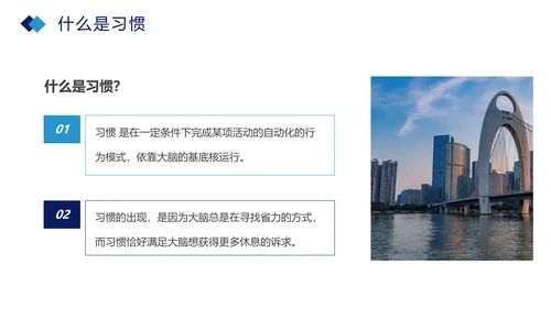 习惯的力量分享会培养好习惯PPT模板