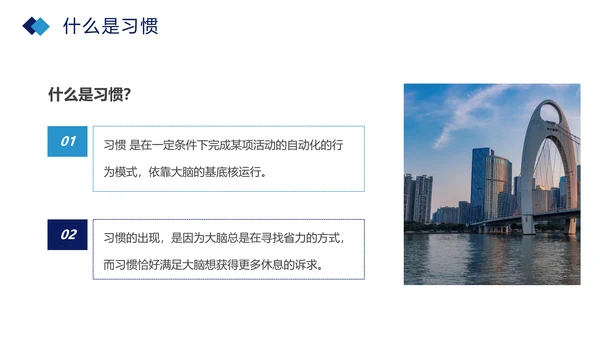 习惯的力量分享会培养好习惯PPT模板