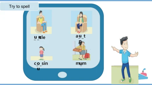 Unit 1 She’s my aunt story time课件(共29张PPT)