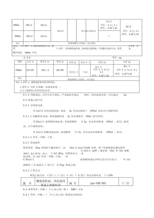 腹膜透析液、冲洗液用聚氯乙烯塑料袋培训资料