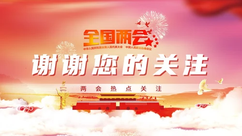党政之筑梦新时代两会热点关注PPT课件