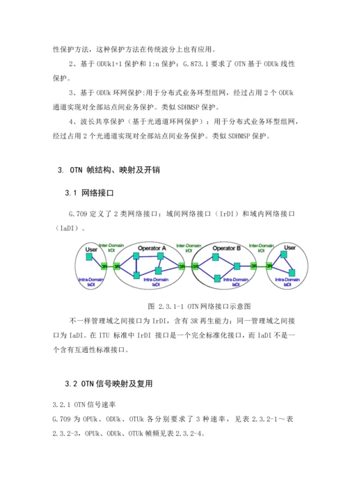 OTN关键技术标准体系介绍.docx