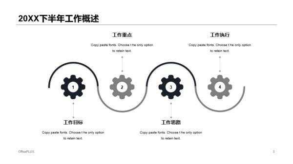 黄色商务风年度总结汇报通用PPT模板下载