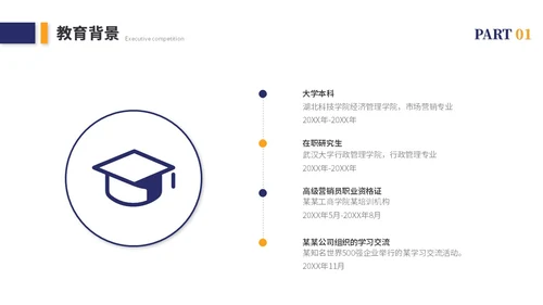 简约岗位竞聘个人简历竞聘述职自我介绍ppt模板竞聘1