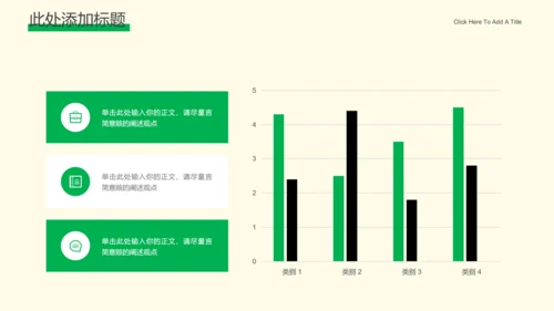 绿色简约生态行业通用PPT演示模板