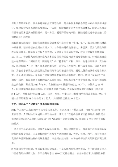 中国保险、融资担保与普惠金融创新.docx