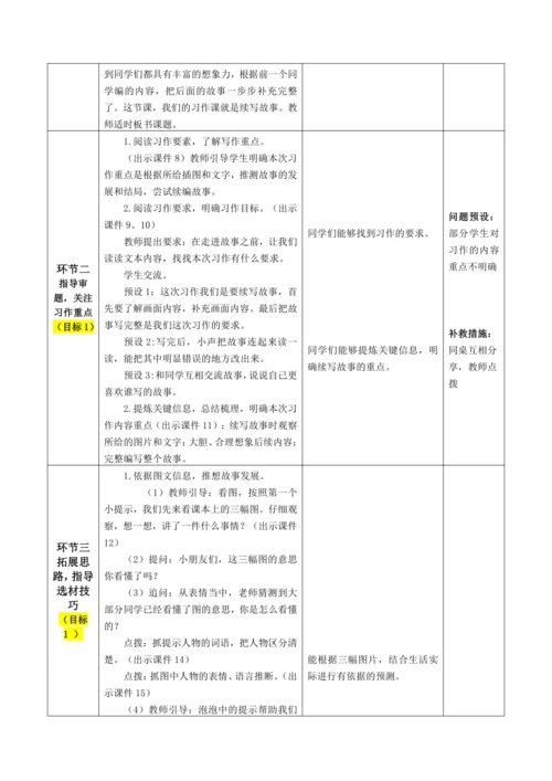 习作：续写故事