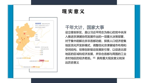 雄安新区城市建设规划汇报总结PPT模板