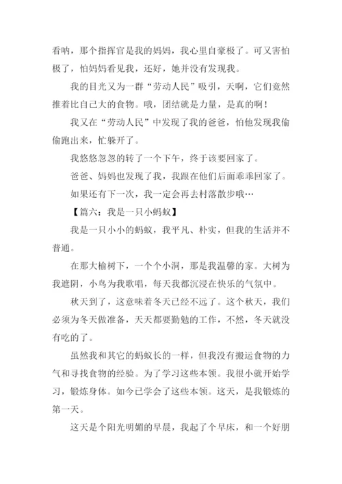 一只小蚂蚁作文.docx