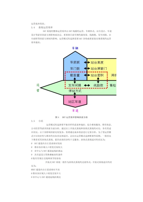 快速公交运营模式分析及适应性研究.docx