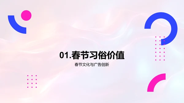 春节广告创意会PPT模板