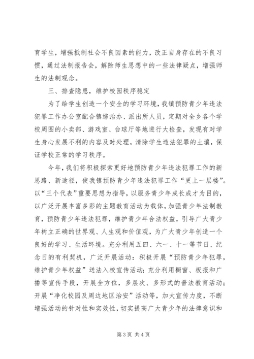 乡镇预防青少年违法犯罪工作计划.docx