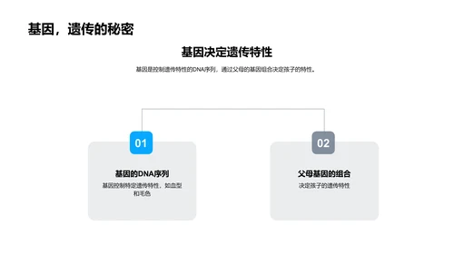 基因与DNA解析PPT模板