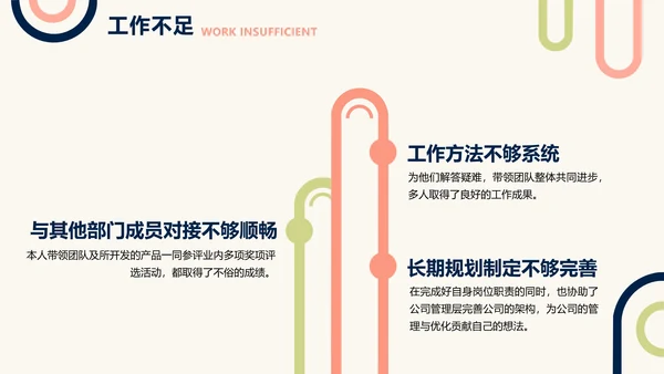 简约风黄色工作汇报年中总结PPT