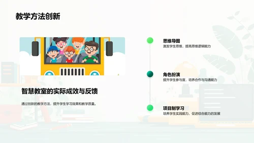 高三智慧教室实践PPT模板