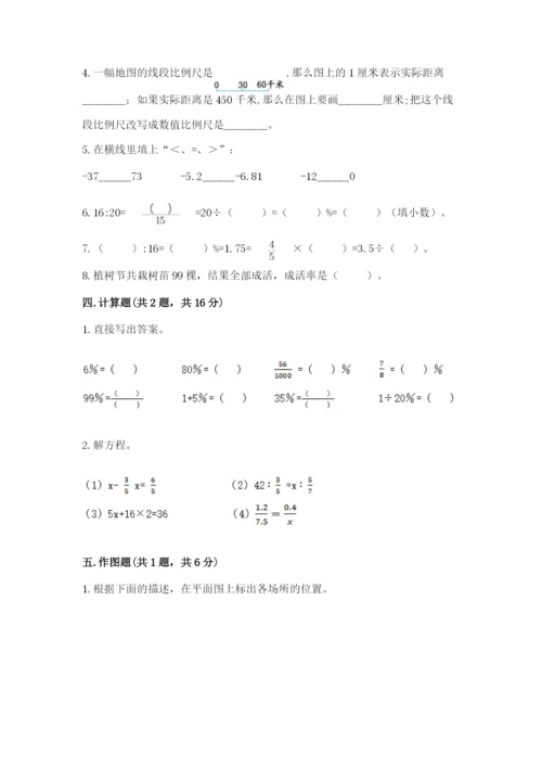 北京版六年级下册期末真题卷附答案【模拟题】.docx