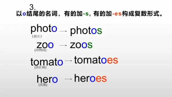 【名词单复数】课件PPT