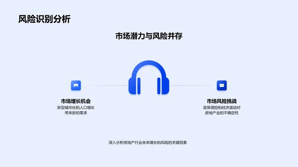 房产市场策略报告PPT模板