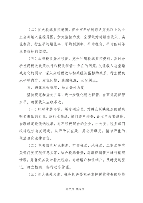 优化财政收入结构工作实施意见 (2).docx