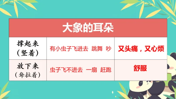 19大象的耳朵  课件