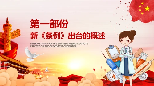 医疗纠纷预防和处理条例学习解读医生PPT